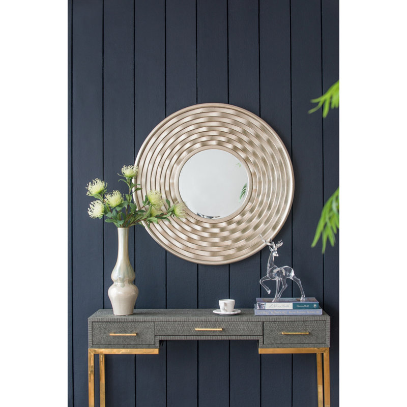 D31.3X2 "Miroir rond, Miroir mural pour la salle de bain