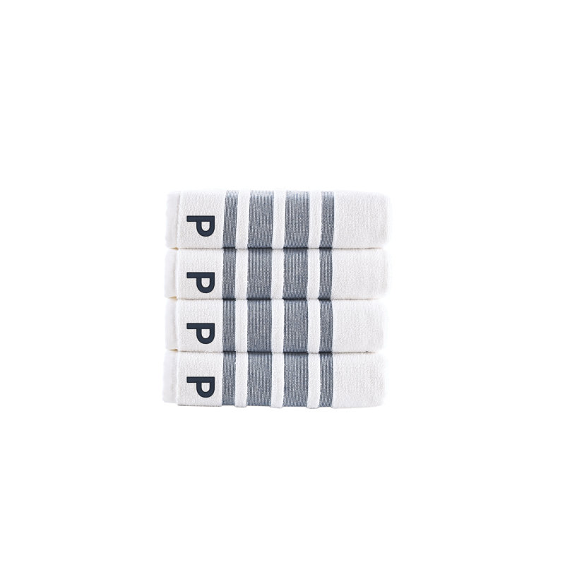 Clarion 4 pcs Hand Towels, Navy, P, Hand Towels - 4 Pack