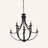8-light Dimmable Chandelier