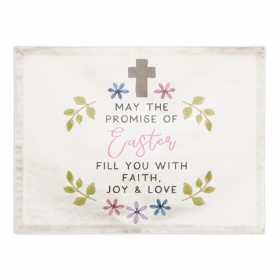 Gradys Polyester No Pattern Rectangle Placemat