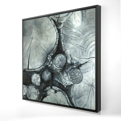 " Textured Wooden Logs "