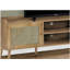 Meuble télé, 72 po, console, centre multimédia, armoire de rangement, salon, chambre à coucher, placage de noyer, pieds en bois