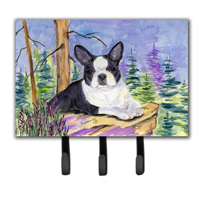 Porte-clés boston terrier