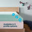  Surmatelas en gel à mémoire de forme et gel vert 4 po - très grand-859190241-859190269