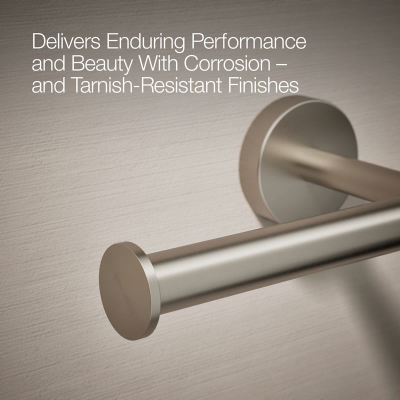 Double Toilet Tissue Holder, Brushed Nickel