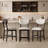 Upholstered Solid Wood Bar Stool-329192057