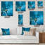 Horloge murale abstraite-1922874811