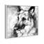 «German Shepherd», impression sur toile-66812599-66812601