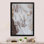Strokes Of Beige And Brown - Décoration murale moderne et contemporaine en toile