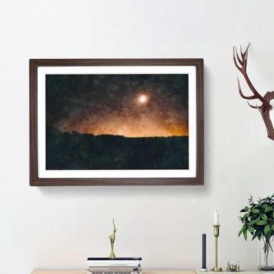 Glow from the Sky - Picture Frame Painting Print