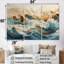 «Japon tempête», art liquide - ensemble d'art mural tempêtes-107768136-107768133