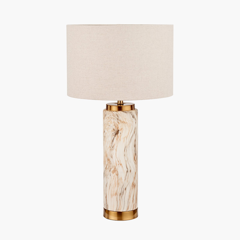Bellamee Ceramic Table Lamp, 55cm H x 30cm W x 30cm D