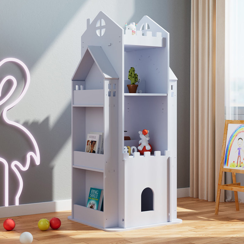 Bookcase, 106cm H x 45cm W x 45cm D, White