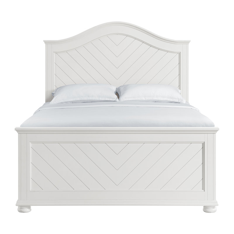 Schauer Queen Panel Bed In White
