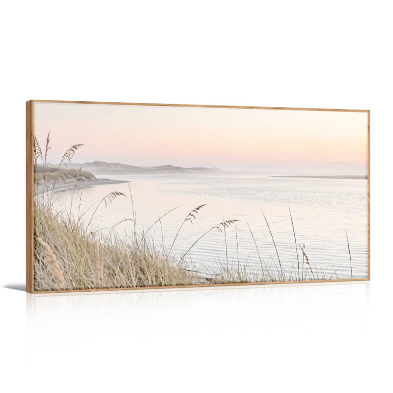 «Coastal Sunset», reproduction d'art sur toile, ensemble de 1, Naturel, L 48 po x H 24 po