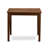 5 Piece Counter Height Dining Table Set Includes a Square Kitchen Table and 4 Linen Fabric Dining Chairs, Mahogany-884897119-848484214-848484213
