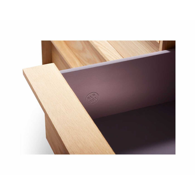 Rule 7 - Drawer Dresser, Black/White Oak