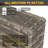 8-Piece Patio Furniture Set with Propane Gas Fire Pit Table-576908596-576908595