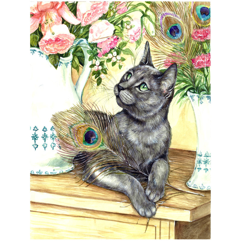 Double Sided Polyester Animal Garden Flag, 28" H x 40" W