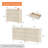 2-In-1 TV Stand With 6 Drawers For 75+ Inches Tvs-2128900246