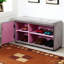 Grand repose-pieds de rangement de 18 po avec compartiment à chaussures