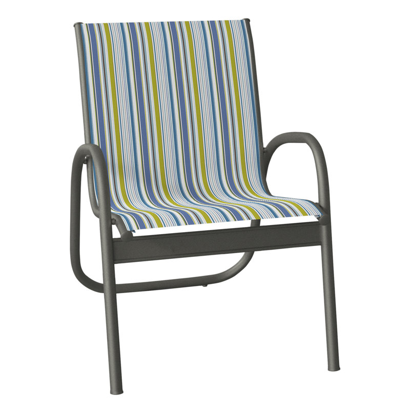 Fauteuil de patio Gardenella, Graphite texturé, Cali