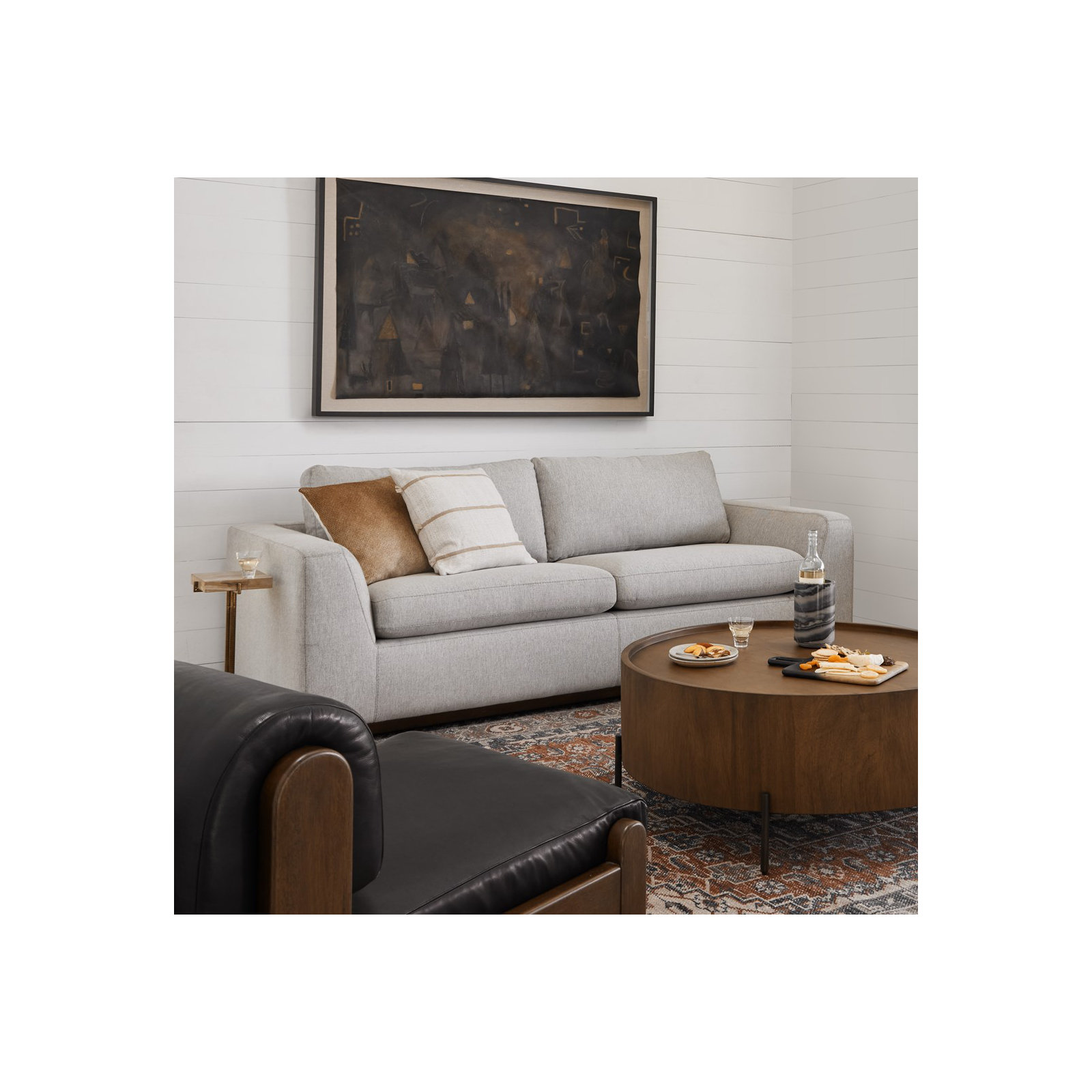 Berger 88.5'' Upholstered Sleeper Sofa, Aldred Silver