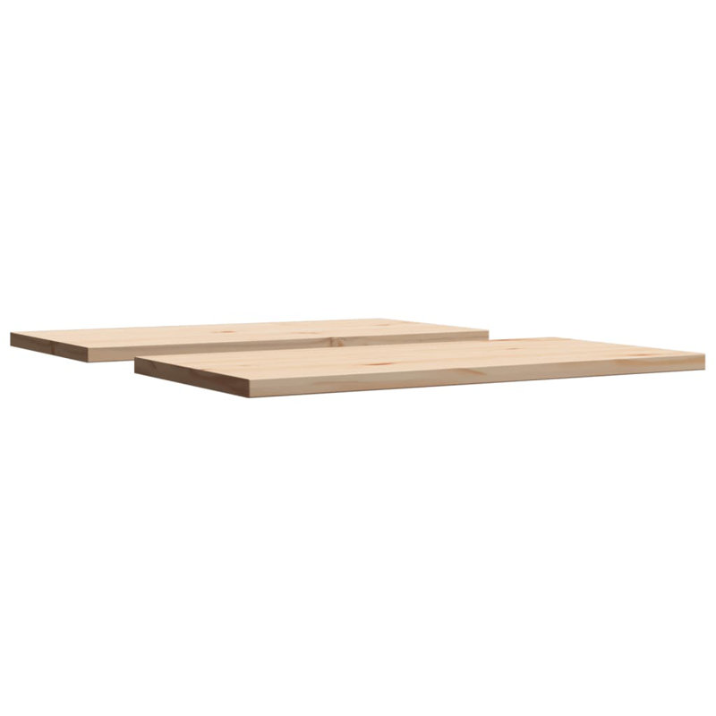 Solid Wood Table Top, 2.5cm H x 80cm W x 80cm D
