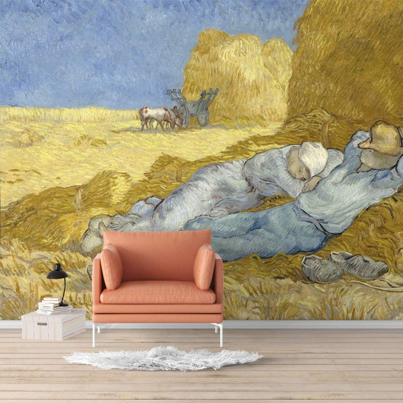 Famous Painting Peel & Stick Border, 100" L x 144" W