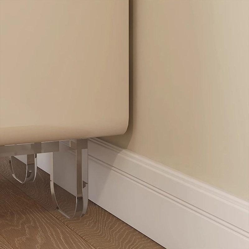 Coiffeuse avec miroir lumineux, 4 tiroirs, 1 chaise