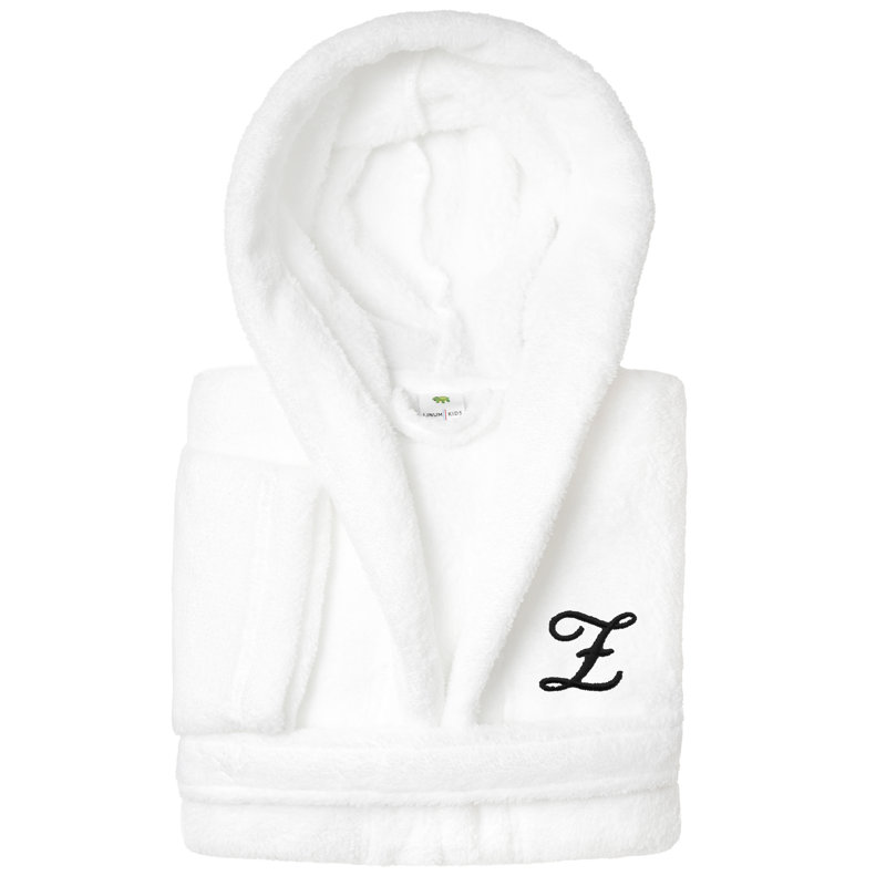 Peignoir à capuche double 100% polyester personnalisé, M, Z