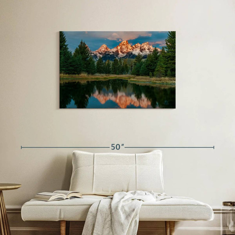 Alvord Grand Teton Sunset Peaks, H 24 po x l 36 po