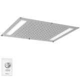 22" X 16 1/2" Built-In Showerhead With Led Light
