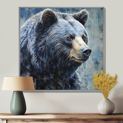 Majestic Grizzly III - Bear Wall Art Decor