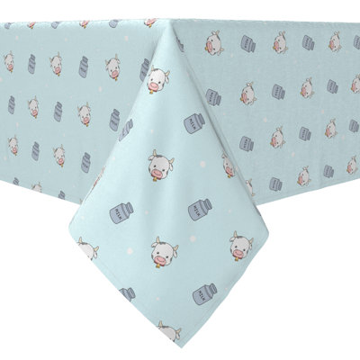 Rectangular Cotton Twill Tablecloth