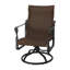 Grand Terrace Woven Standard Back Swivel Rocking Dining Chair-1446552435-1446552439