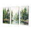 «River Forest Hidden Treasure Scenery I - River Decor», ensemble de reproduction d'art mural-107745117-107745115