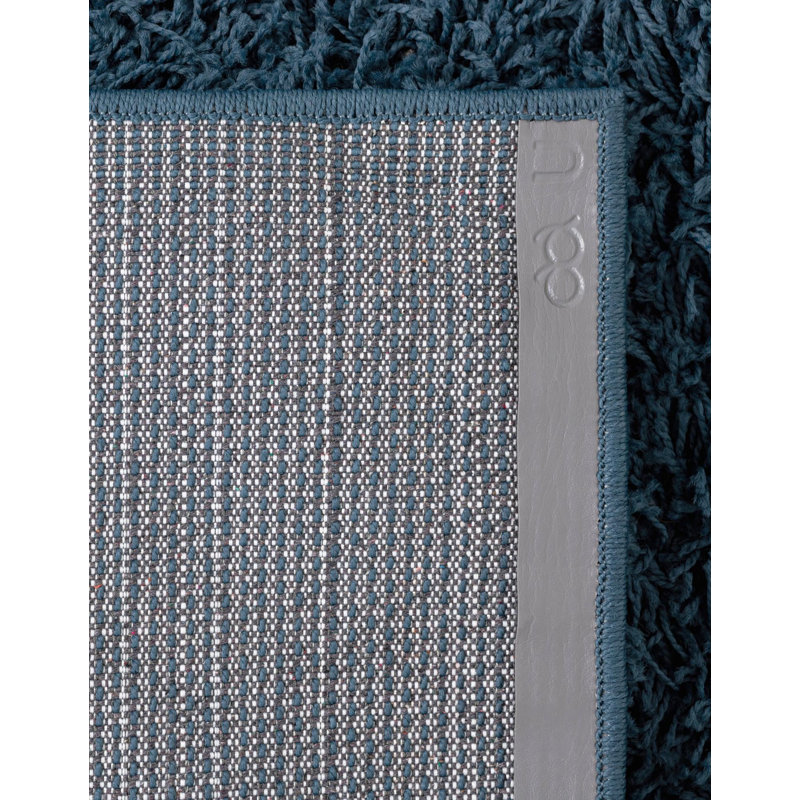 Santosha Shag Rug, Rectangle 2' x 3'1", Cloud Gray