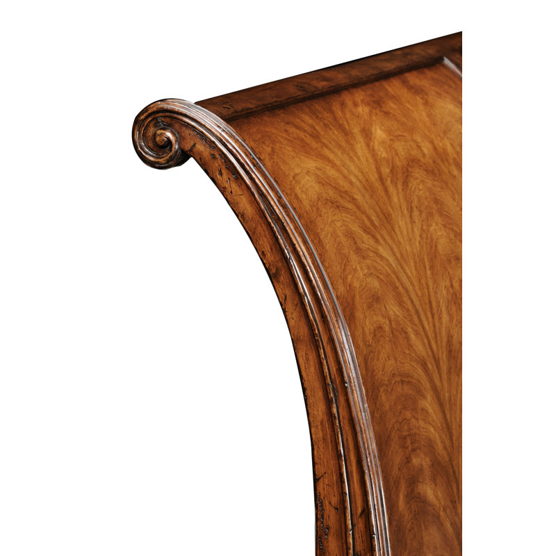 Windsor Bed, 54'' H x 84.25'' W x 96'' D