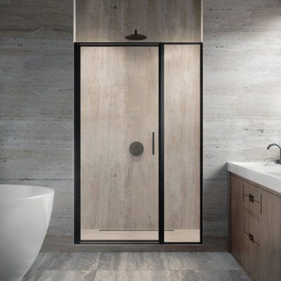 Axio 48 - 48 x 72" Framed Pivot Shower Door 5/16" Clear Tempered Glass