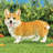 Realistic Detailed Adorable Corgi Puppy Decorative Statue
