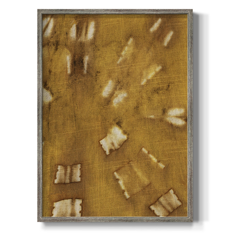 Turmeric Sunrise III Framed Print - Solid Wood, 15" H x 12" W