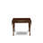 3 Piece Dining Room Set Contains a Rectangle Kitchen Table with Dropleaf and 2 Linen Fabric Upholstered Dining Chairs, Mahogany-1519559326-1519559328