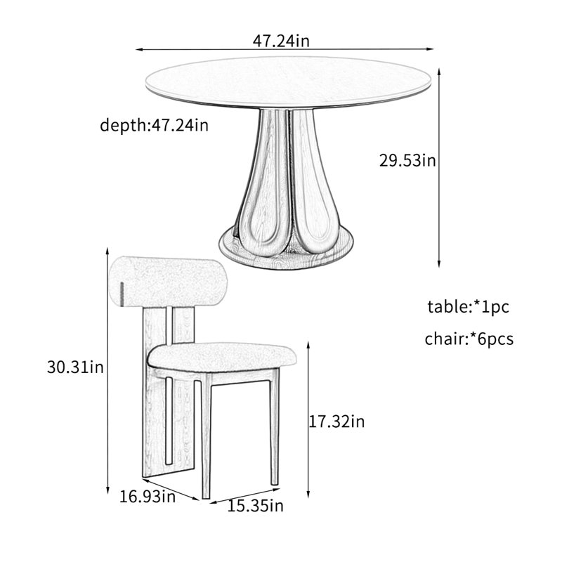 Jahn, 29.53"H x 47.24"L x 47.24"W