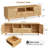 Heyer Wood and Rattan TV Stand-87490487