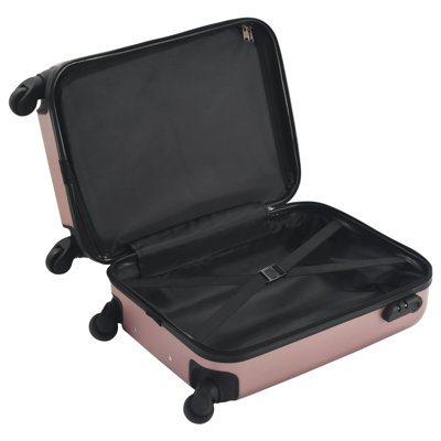 Vidaxl Hardcase Trolley Rose Gold ABS