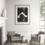 Movement' Framed Vintage Advertisement on Glass-32984921