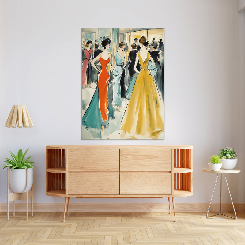 Afternoon At Tiffanys, 32" H x 24" W