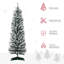 Arbre de Noël effilé pin vert élancé-557360645