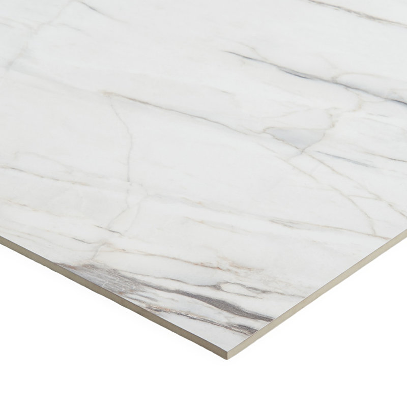 23.62 in. x 47.24 in. Polished Porcelain Floor and Wall Tile (15.5 Sq. Ft. / Case), Carpaccio
